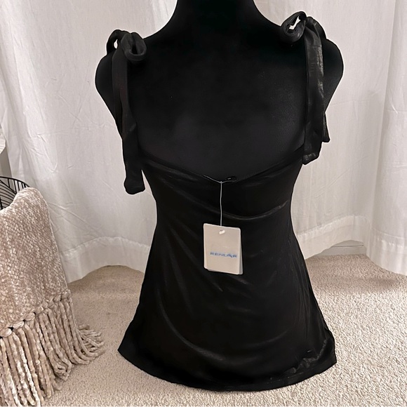 shiny viscose top - Picture 4 of 4